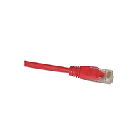Cat 5E UTP Patch Leads Red